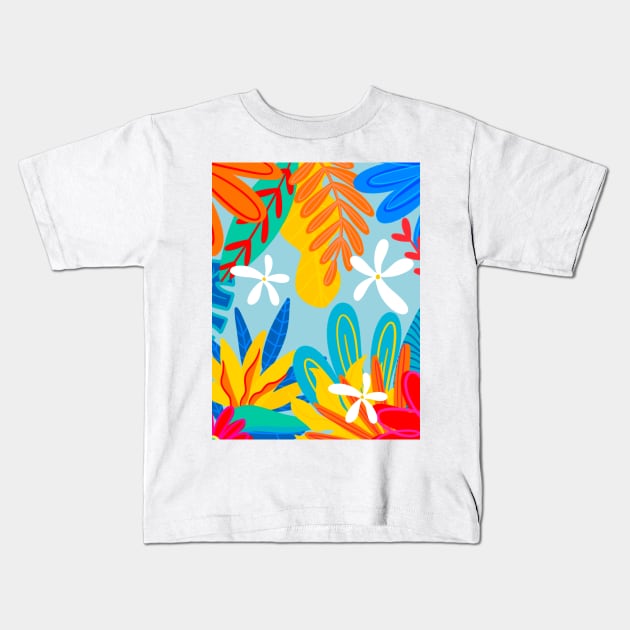 Caribbean Kids T-Shirt by AS.PAINTINGS